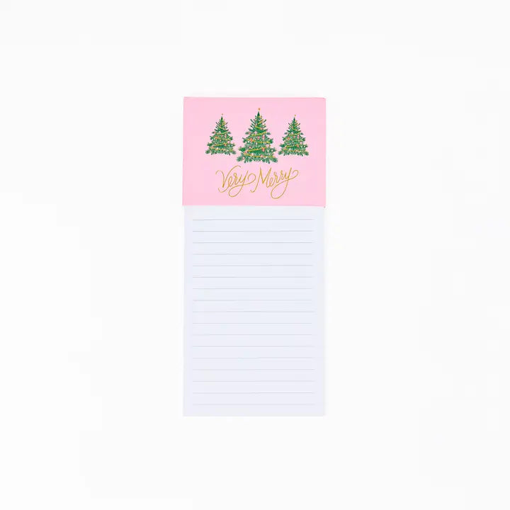 Magnetic Notepad Very Merry