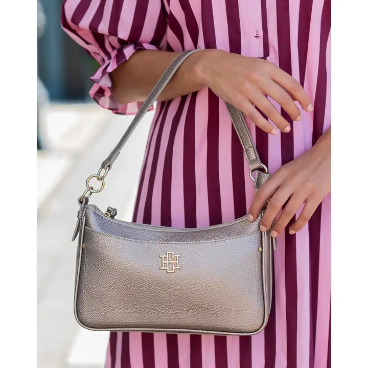 Paxton Crossbody With Pockets-Bronze