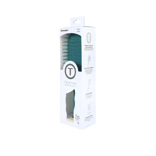 Detangler Brush Full Size Teletie, Teal