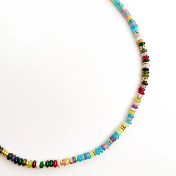 Sunset Dreams Bead Necklace