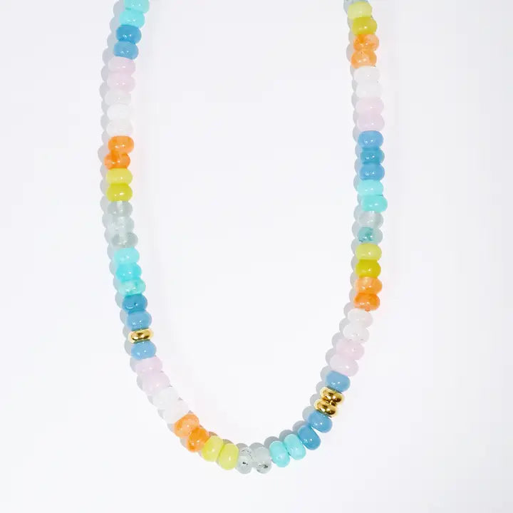 Sunshine Girl Gemstone Necklace