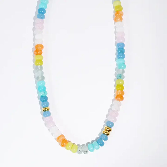 Sunshine Girl Gemstone Necklace