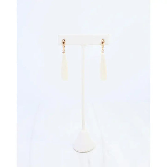 Nala Paper Pearl Drop Earring