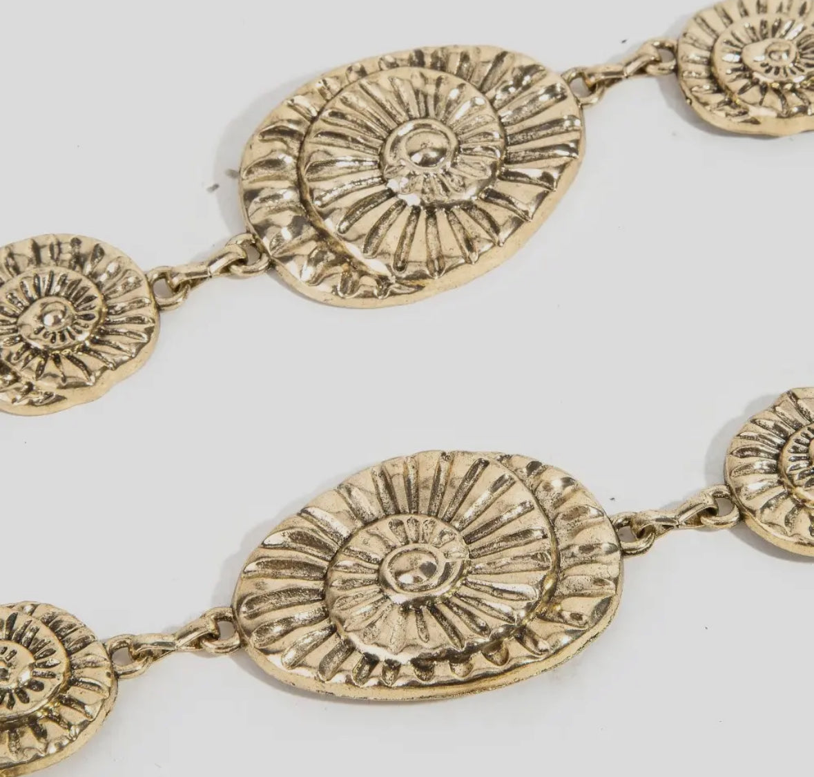 Seashell Chain Disc Belt