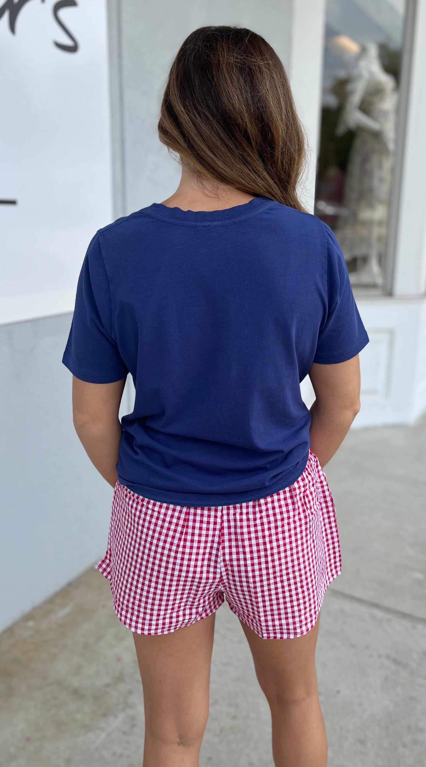 Blue Depth Classic Boxy Tee