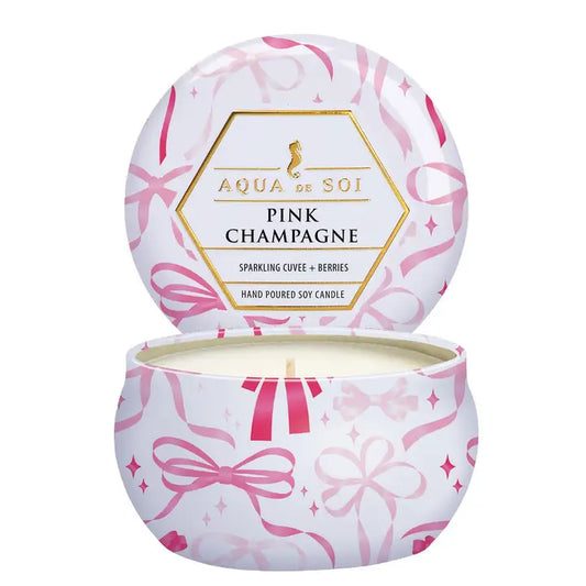 4 oz. Tin Candle , Pink Champagne