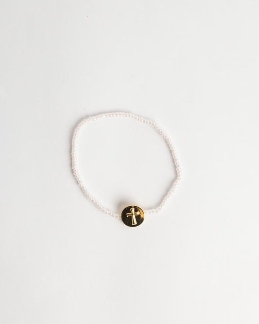 Things Above Bracelet Gold/Pink