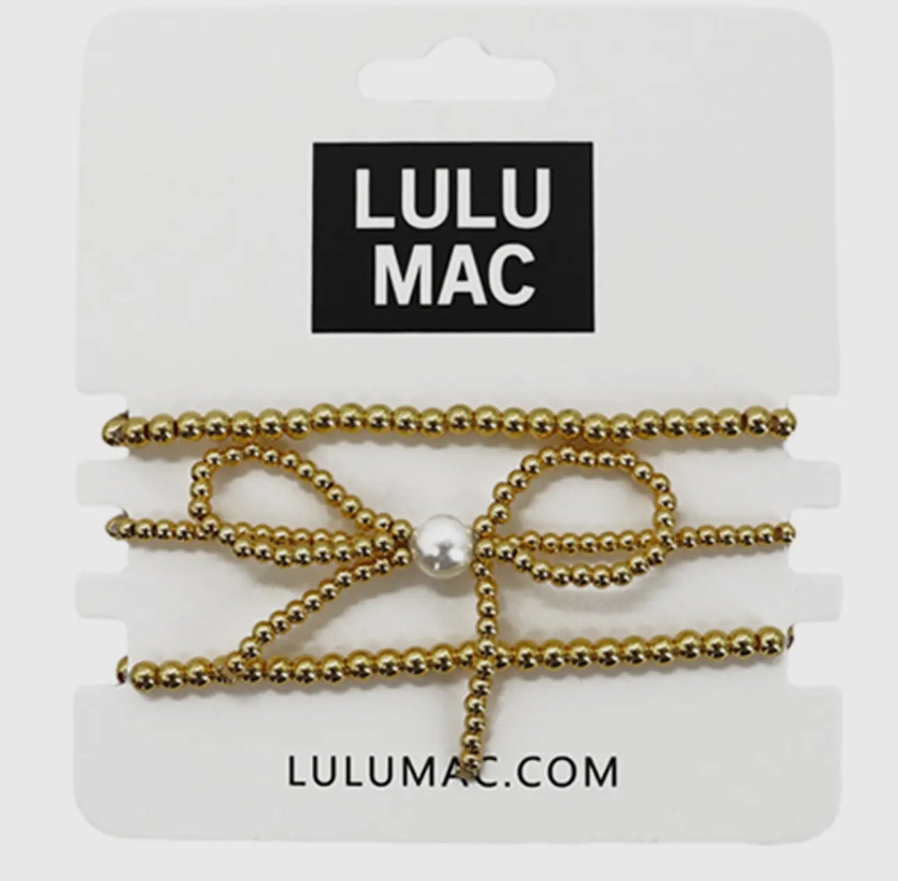 Lulu Mac Bow Bracelet Stack