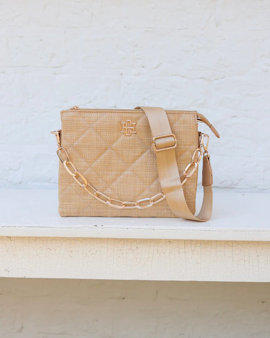Ariana Crossbody, Natural LD