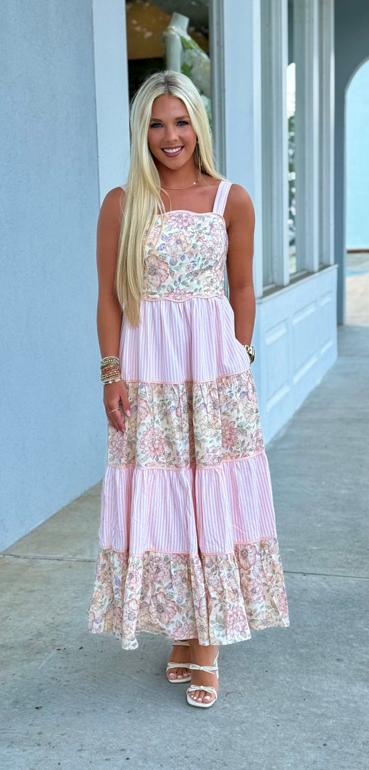 Dreamy Tiered Midi Dress