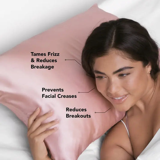 Satin Pillowcase - Blush(Standard)