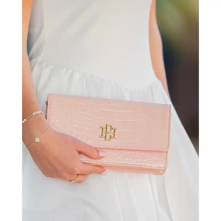 Brynleigh Clutch Crossbody Blush Patent