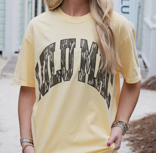 LULU MAC Mossy Oak Tee, Butter