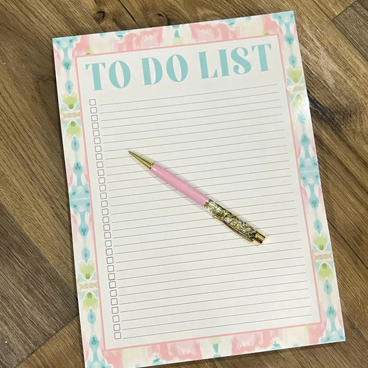 Kaleidoscope To Do List Notepad