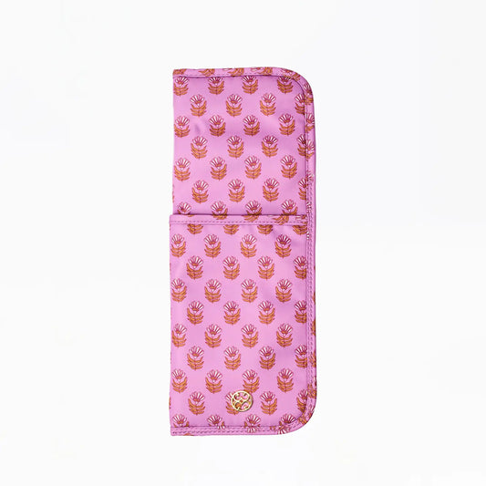 Hot Tools Cover, Pink Floral Block