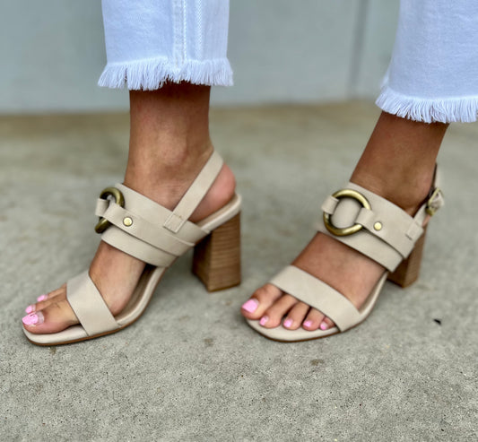 Hannah Beige Heel