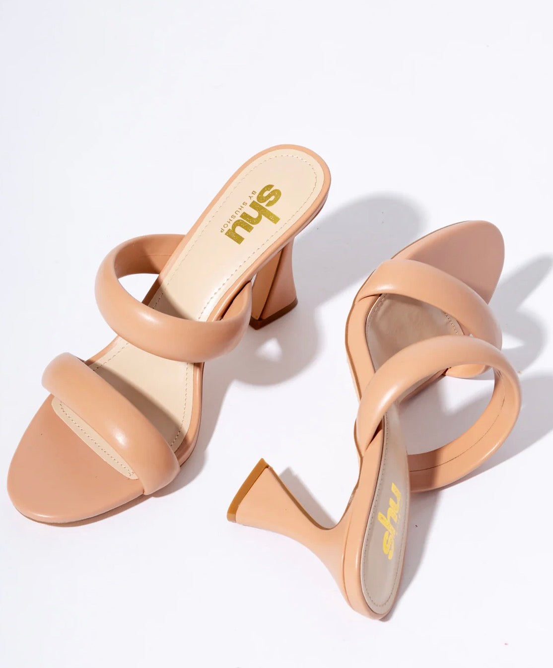 Fedora Nude Heels