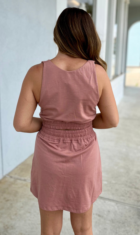 Rose Two Piece French Terry Set