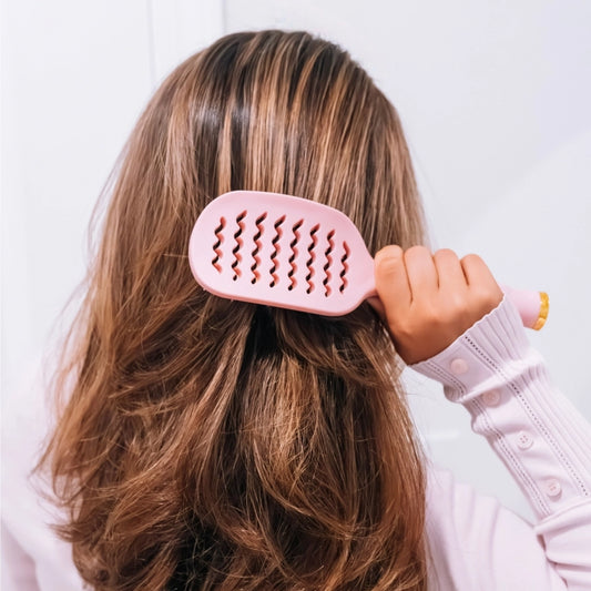 Vented Brush Teletie Full Size Brush, Bubblegum Pink