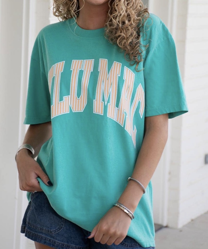 Lulu Mac Island Reef Striped Tee