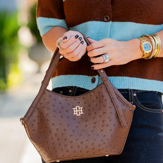 Pierce Mini Tote Chocolate Eo