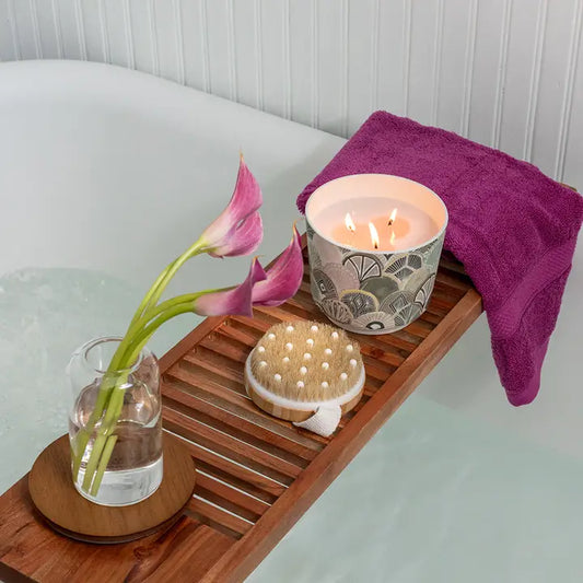 Haven Pattered Candle