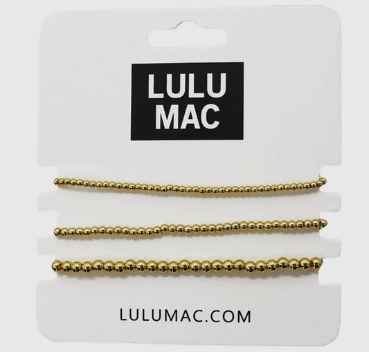 Lulu Mack 3 Stack Small Bracelet
