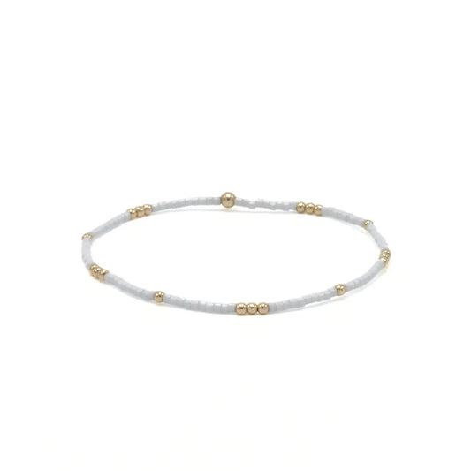 2mm Newport Bracelet, Blue Gray