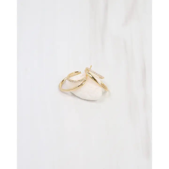 Chadron Double Hoop Earrings