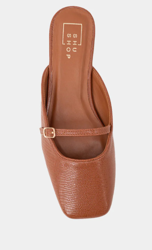 Brown Lizard Athena Slip On