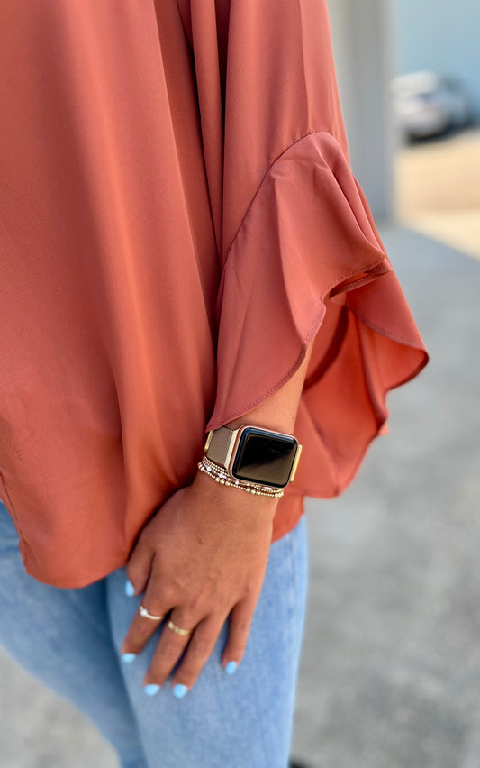 Rosewood Button Down Blouse