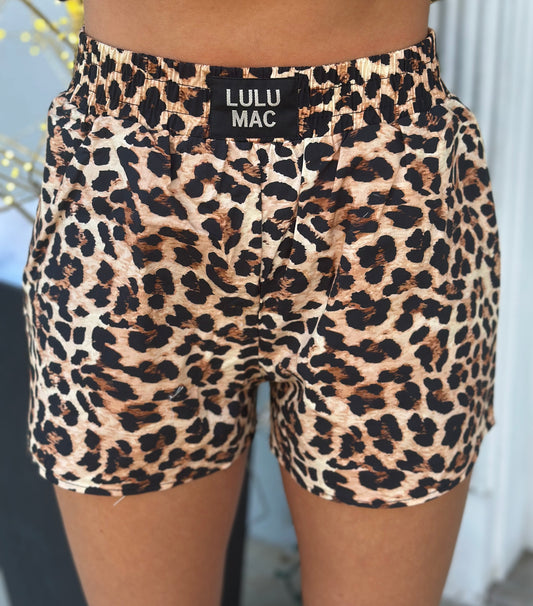 Leopard Lulu Mac Boxer Short