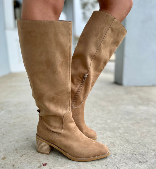 Juno Apricot Boots