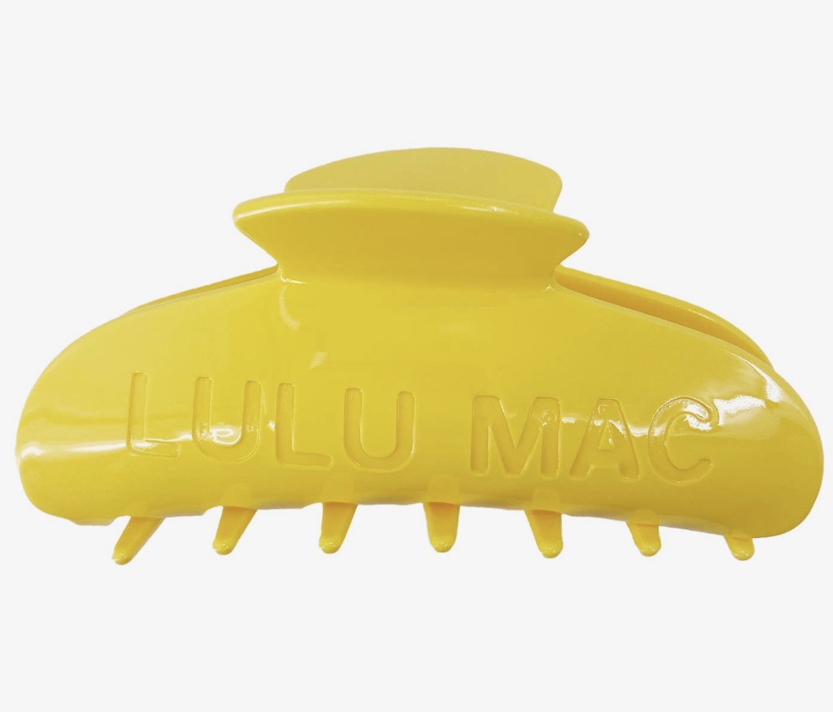 Lulu Mac Hair Clip, Yellow