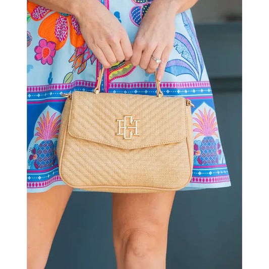 Sinclair Quilted Crossbody, Natural VQ