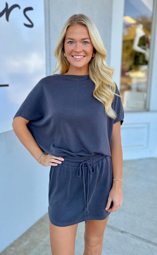 Scuba Skort , Graphite