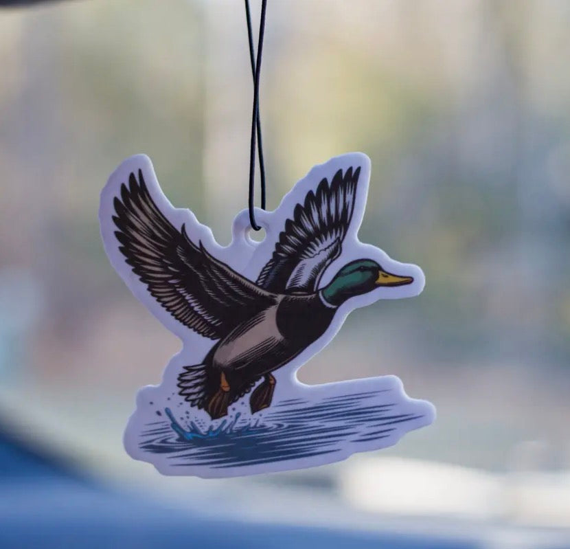 Car Air Freshener, Puddle Duck- Winter Ice