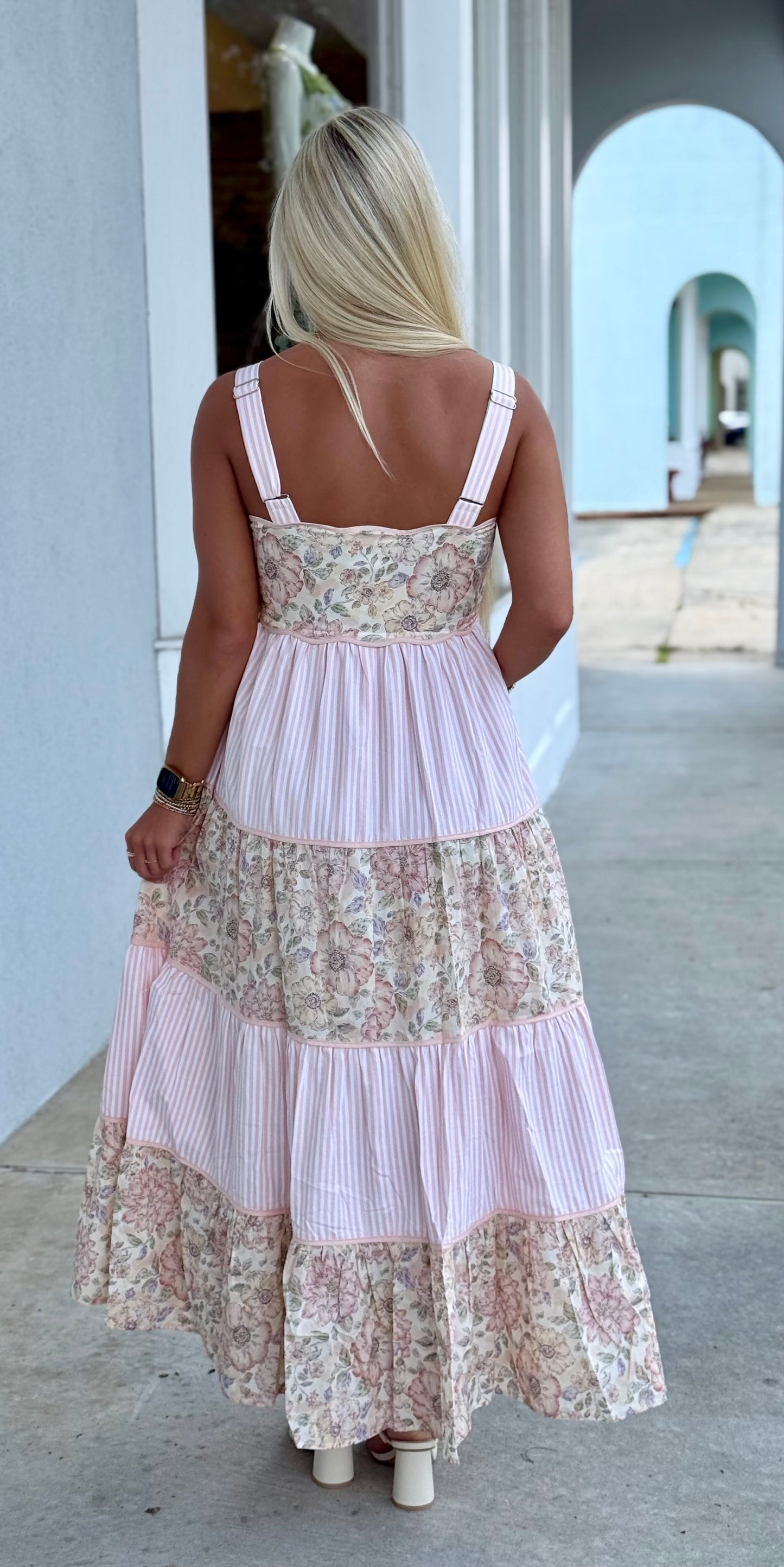 Dreamy Tiered Midi Dress