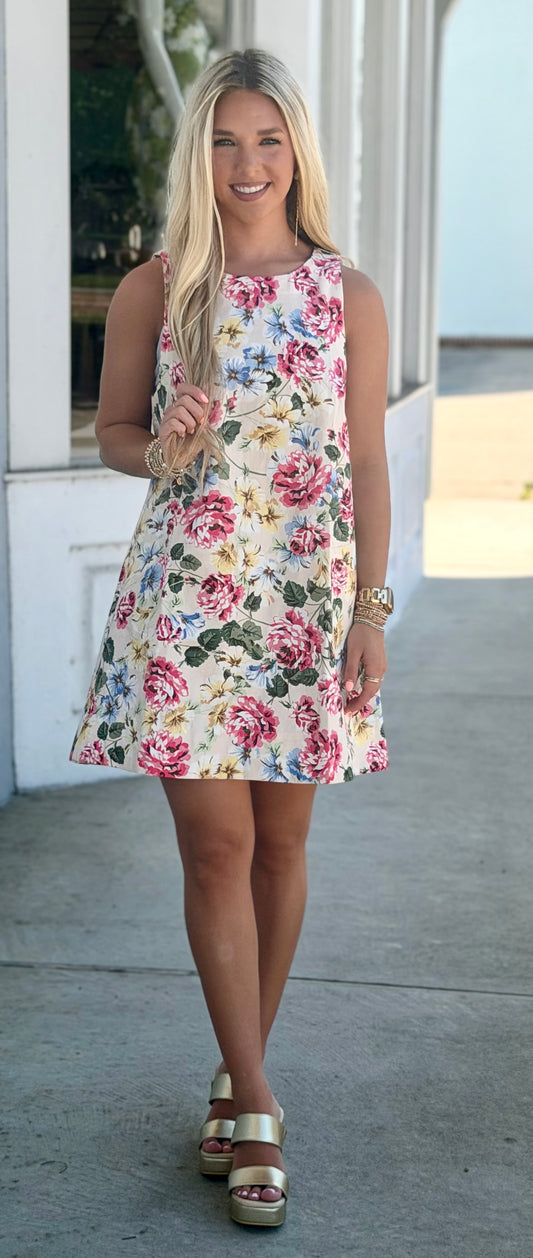 Karlee Rose Garden Mini Dress