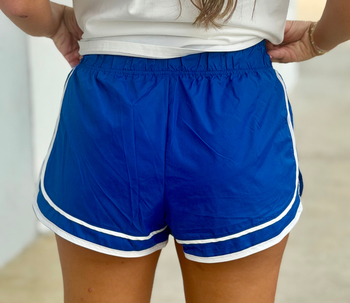 Sprint Curve Dolphin Shorts, Deep Indigo