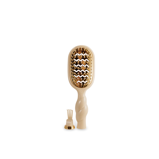 Mini Teletie Brush, Vented Brush Tan