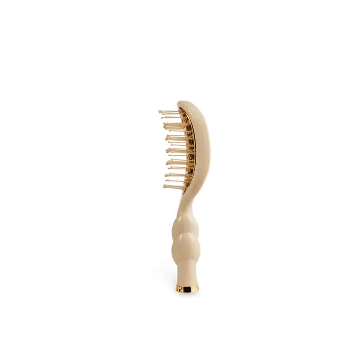 Mini Teletie Brush, Vented Brush Tan
