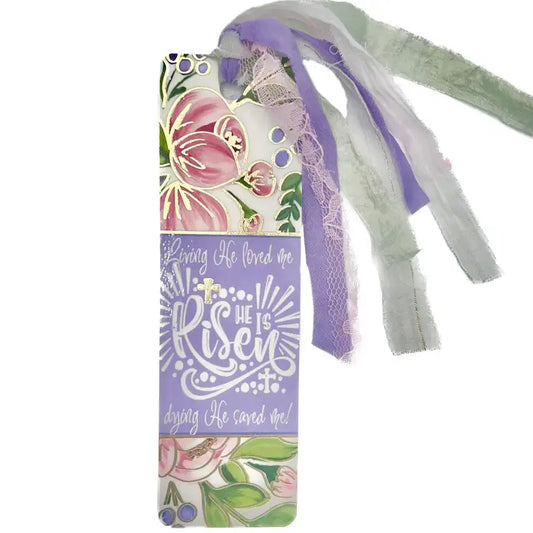 He Is Risen Tassel Bookmark