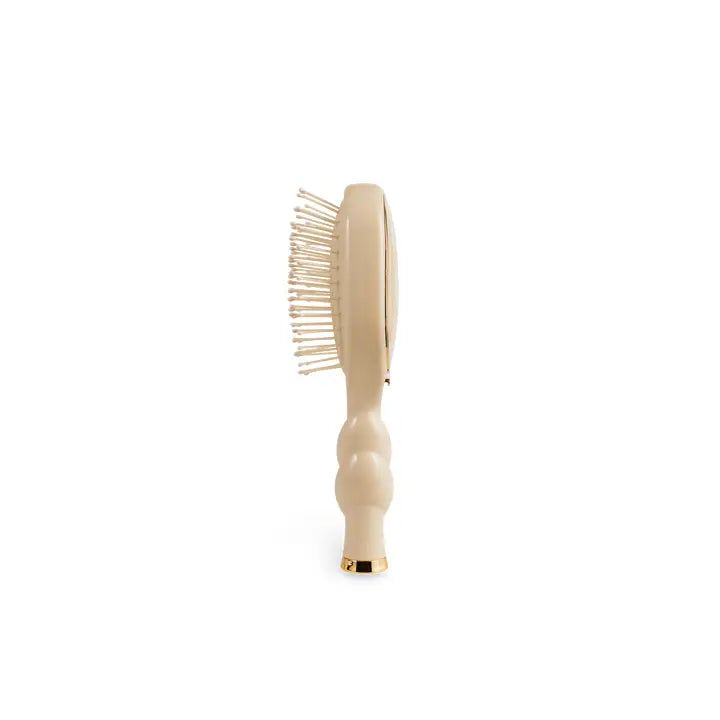 Mini Teletie Brush, Detangler Medium Tan