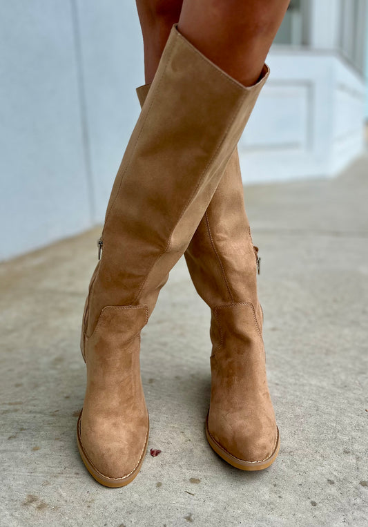 Juno Apricot Boots