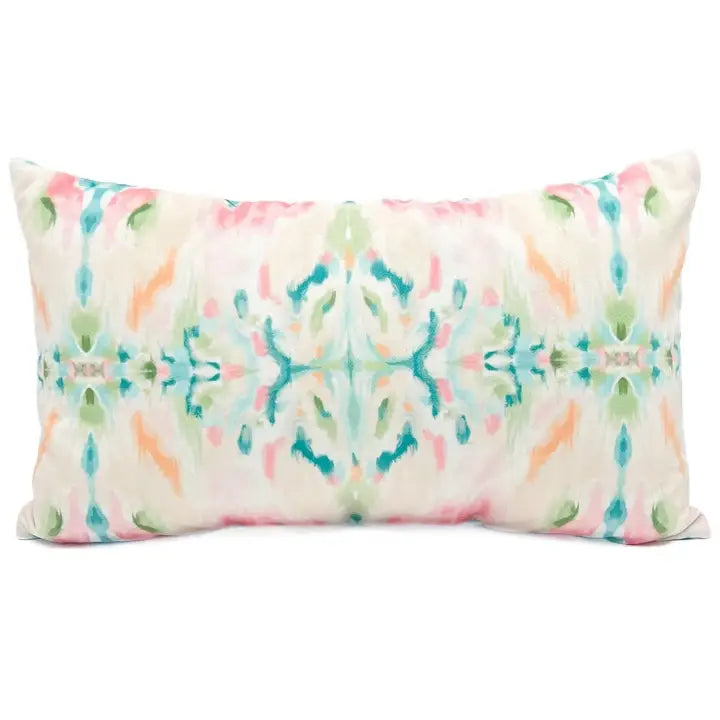 Courtnei Kaleidoscope Pillow 15x24 - Spring Throw Pillow