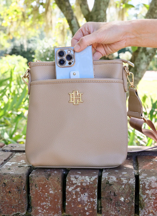 Briggs Crossbody, Taupe