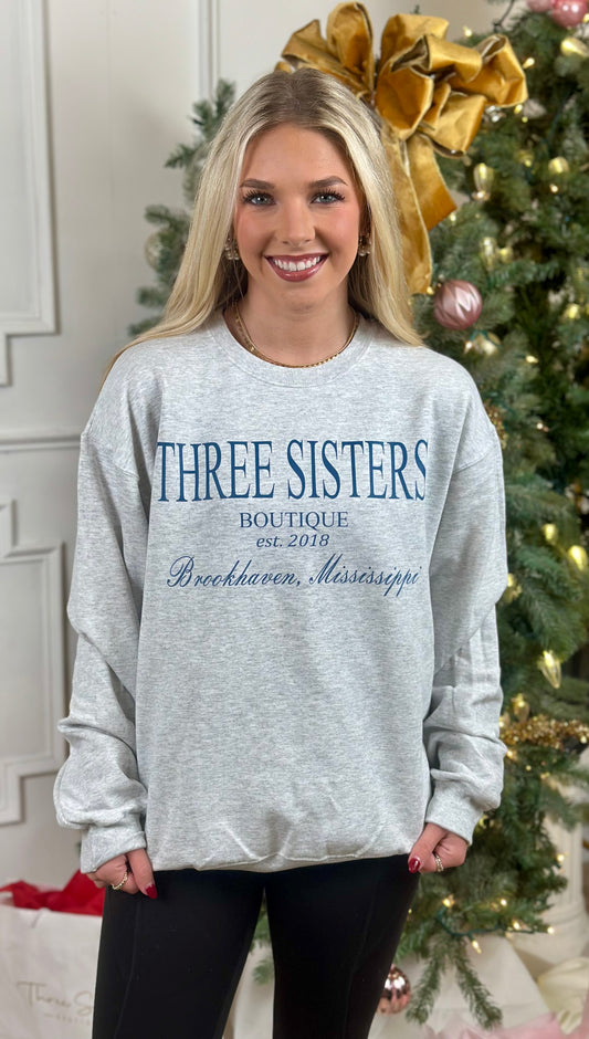 Heather Grey Three Sisters Sweatshirt