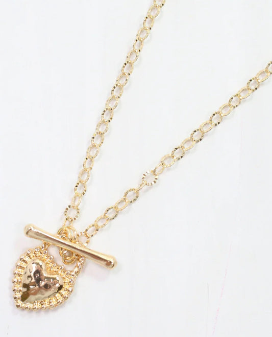 Willis Heart Charm Necklace