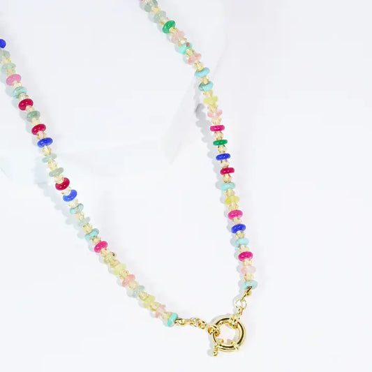 Sprinkle Pop Gemstone Necklace